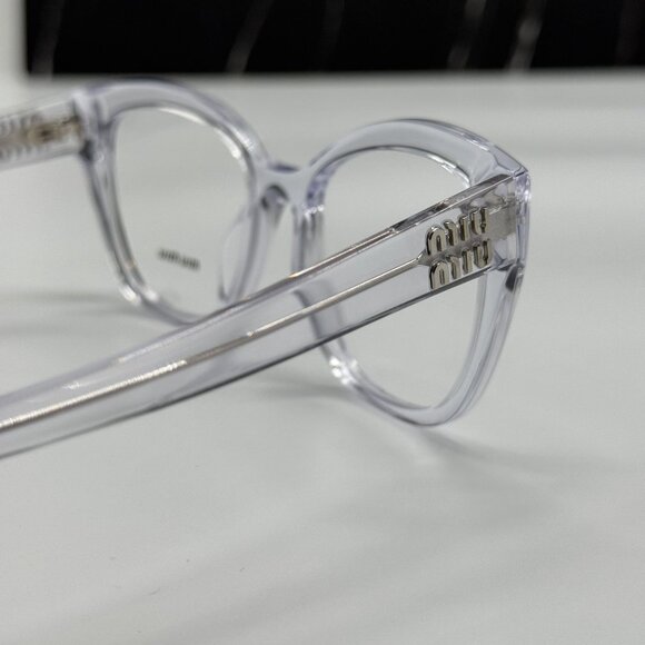NEW MIU MIU MU05XV 15Z1O1 CAT EYE WOMEN EYEGLASSES VMU 05X 15Z1O1, MU 05XV - Picture 5 of 10